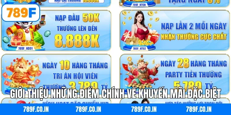 Giới thiệu những điểm chính về khuyến mãi đặc biệt
