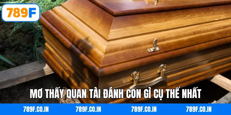 Mơ thấy quan tài đánh con gì cụ thể nhất
