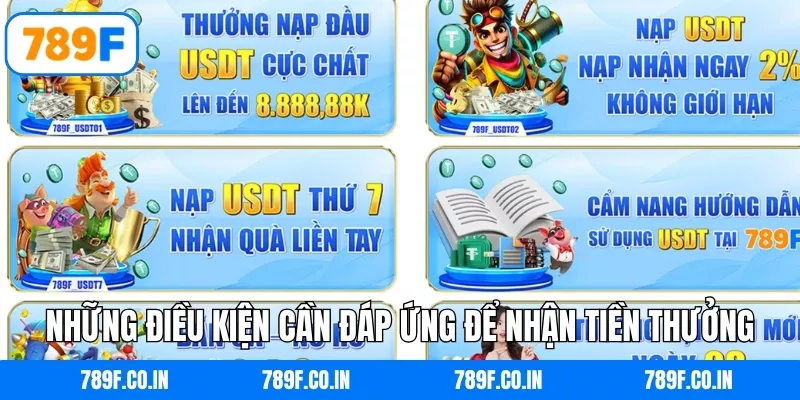 Những điều kiện cần đáp ứng để nhận tiền thưởng